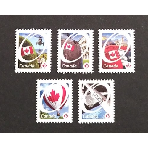 Canada 2418a-e Singles from Souvenir Sheet VF MNH