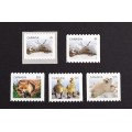 Canada 2425|2426ii-9ii Die Cut Set VF MNH