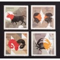 Canada 2449i-52i Die Cut Set VF MNH