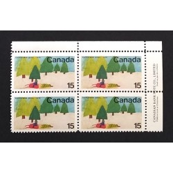 Canada 530 Plate Block UR VF MNH