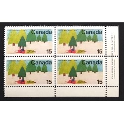 Canada 530 Plate Block LR VF MNH