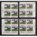 Canada 532 Plate Blocks Matched Set VF MNH