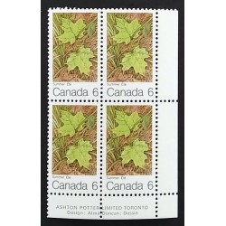 Canada 536 Plate Block LR VF MNH
