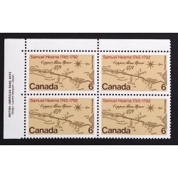 Canada 540 Plate Block UL VF MNH