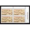 Canada 540 Plate Block UR VF MNH