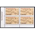 Canada 540 Plate Block LL VF MNH