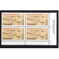 Canada 540 Plate Block LR VF MNH