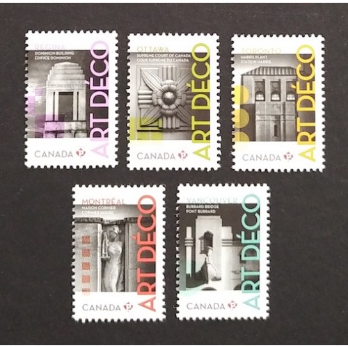 Canada 2471a-e Singles from Souvenir Sheet VF MNH