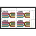 Canada 552 Plate Block UR VF MNH