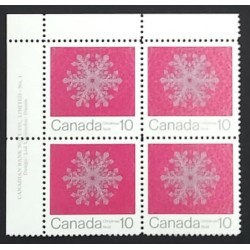 Canada 556 Plate Block UL VF MNH