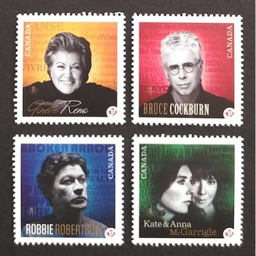 Canada 2479a-82a Singles from Souvenir Sheet VF MNH