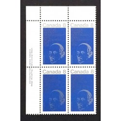 Canada 611 Plate Block UL VF MNH