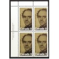 Canada 616 Plate Block UL VF MNH