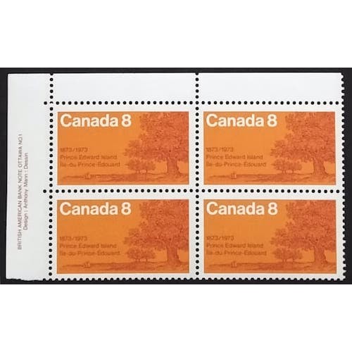Canada 618 Plate Block UL VF MNH