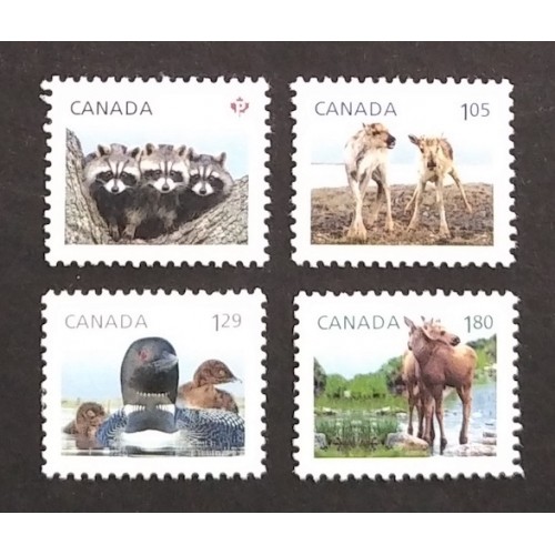 Canada 2504a-d Singles from Souvenir Sheet VF MNH
