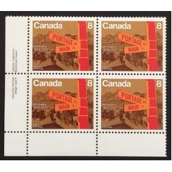 Canada 633 Plate Block LL VF MNH