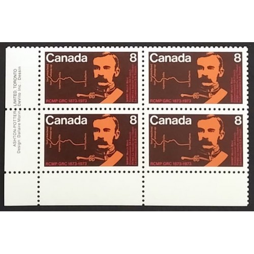 Canada 612 Plate Block LL VF MNH