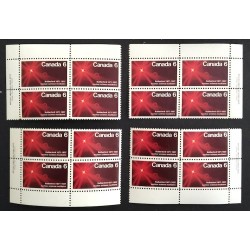 Canada 534 Plate Blocks Matched Set VF MNH