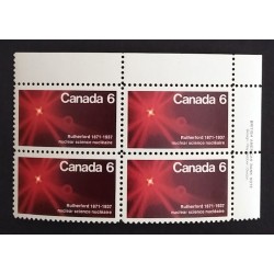 Canada 534 Plate Block UR VF MNH