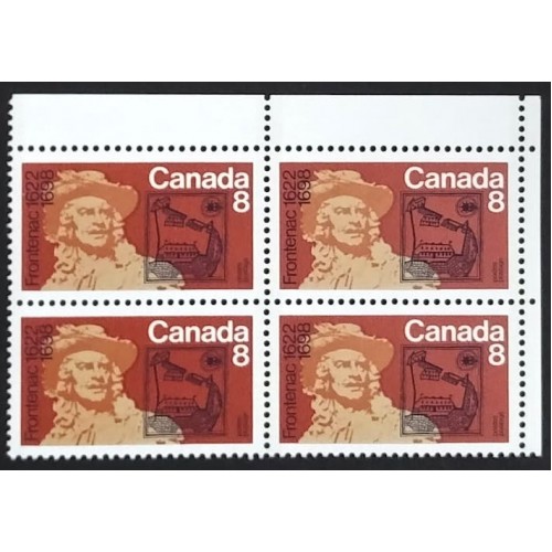 Canada 561ii Corner Block UR VF MNH
