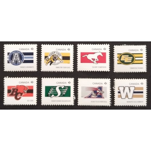 Canada 2558a-h Singles from Souvenir Sheet VF MNH