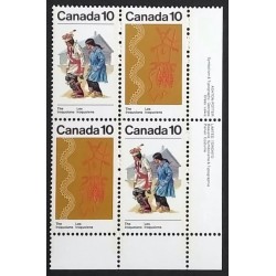 Canada 581a Plate Block LR VF MNH