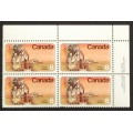 Canada 643 Plate Block UR VF MNH