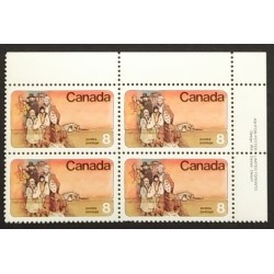 Canada 643 Plate Block UR VF MNH