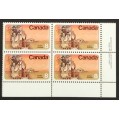 Canada 643 Plate Block LR VF MNH