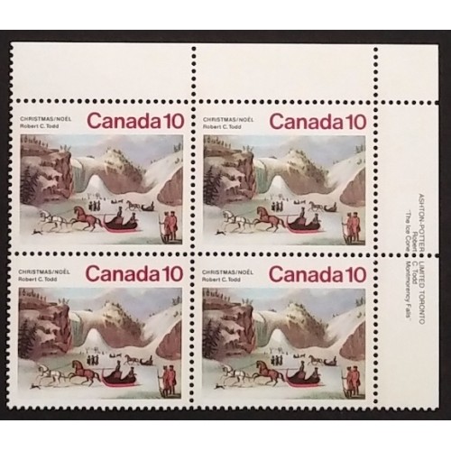 Canada 652 Plate Block UR VF MNH