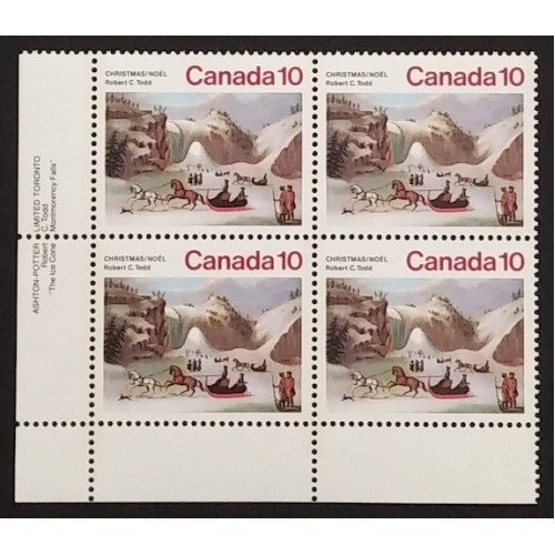 Canada 652 Plate Block LL VF MNH