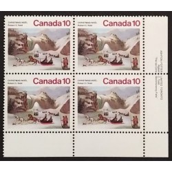 Canada 652 Plate Block LR VF MNH