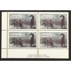 Canada 667 Plate Block LL VF MNH