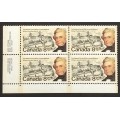 Canada 655 Plate Block LL No. 1 VF MNH
