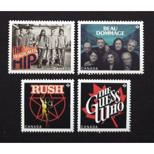 Canada 2655a-d Singles from Souvenir Sheet VF MNH