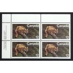 Canada 732 Plate Block UL VF MNH
