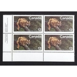 Canada 732 Plate Block LL VF MNH