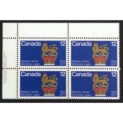 Canada 735 Plate Block UL VF MNH