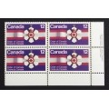Canada 736 Plate Block LR VF MNH