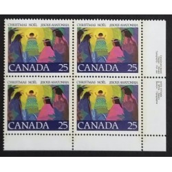 Canada 743 Plate Block LR VF MNH