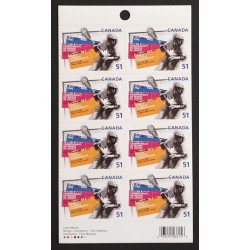 Canada 2161 (BK331) Booklet Pane
