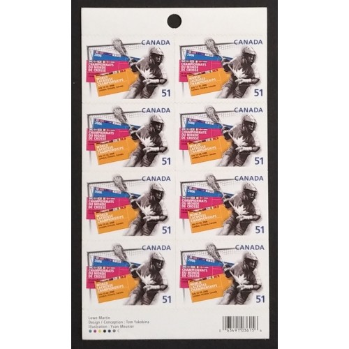 Canada 2161 (BK331) Booklet Pane