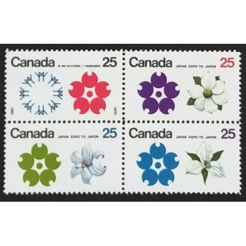 Canada 511a Set VF MNH