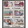 Canada 639a Set VF MNH