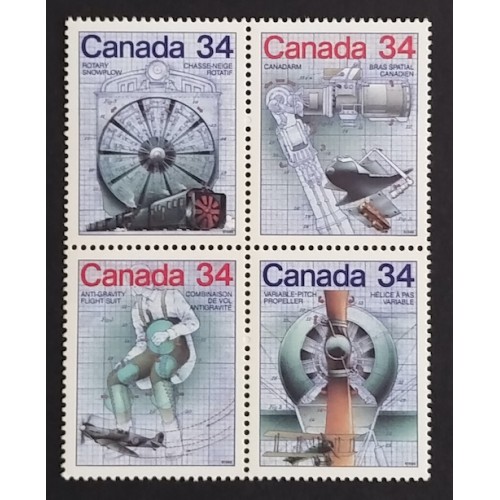 Canada 1102a Set VF MNH