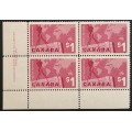 Canada 411 Plate Block LL No. 1 VF MNH