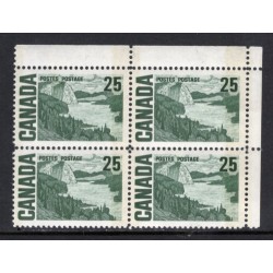 Canada 465pi Corner Block UR VF MNH