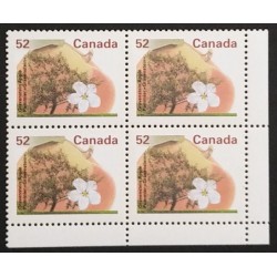 Canada 1366i Corner Block LR VF MNH