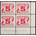 Canada J32a Plate Block LR VF MNH