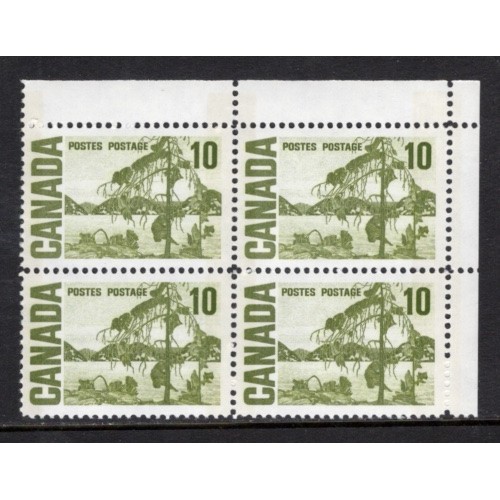 Canada 462pi Corner Block UR VF MNH